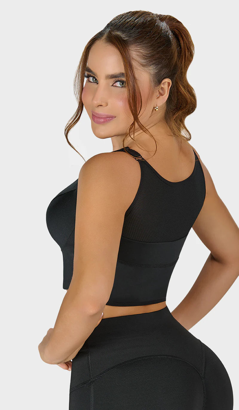 BD-05758- Brasier deportivo con tiras