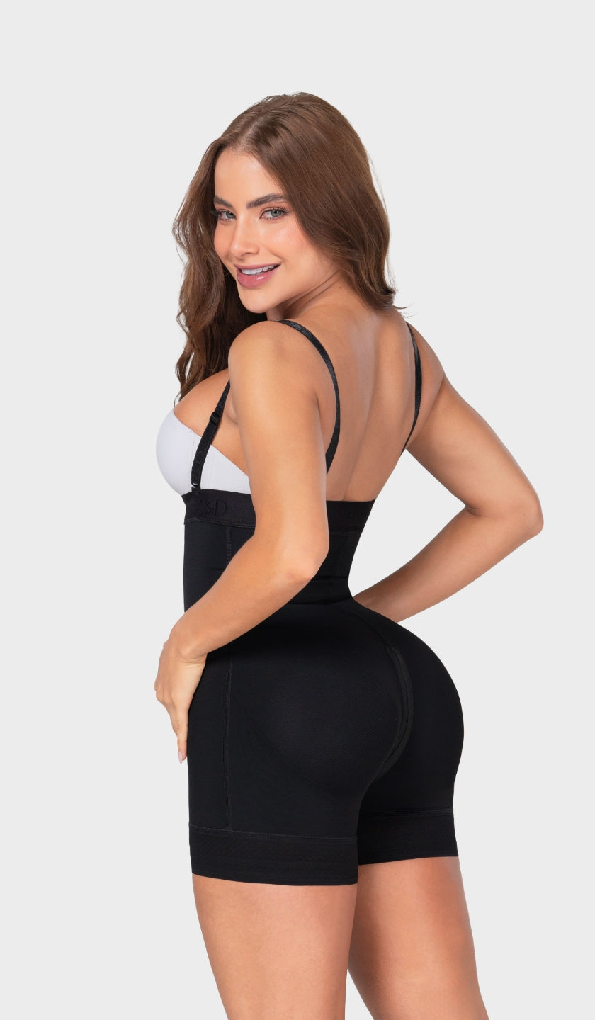 F-30466 - FAJA CORTA STRAPLESS REALCE INVISIBLE