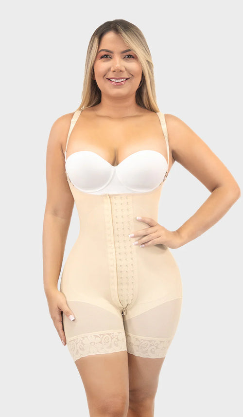 Faja M&D F-00463 Faja corta con refuerzo abdominal