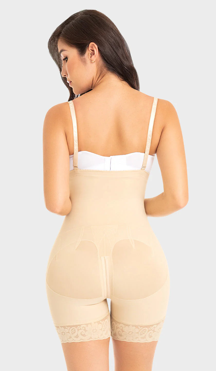 Faja M&D F-0066- Faja corta moldeadora strapless siliconado