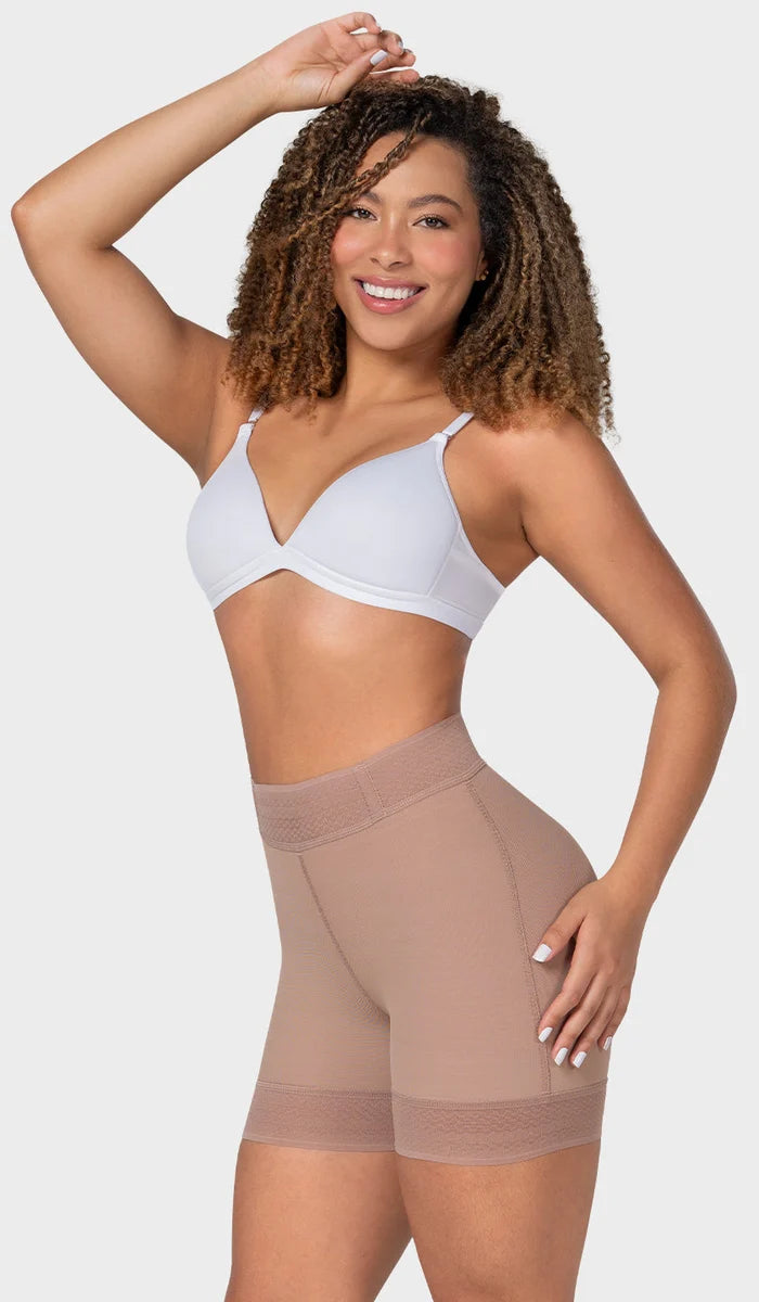 STA-30312 - Short corto talle alto levanta glúteos invisible