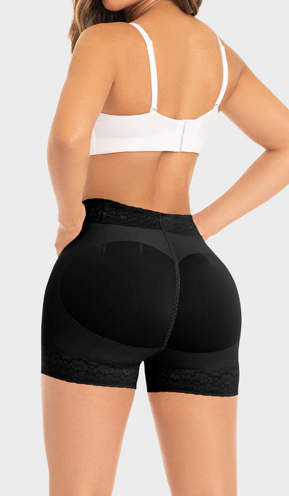 Faja M&D STA-0321 Short extracorto con talle alto y levanta glúteos